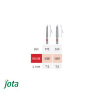 فرز الماسی  تیپر با سر محافظ نشانگر  (Axial pin)  کد G508