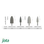 مولت پرداخت و برداشت زیرکونیوم  هندپیس جوتا کد: ZIR997