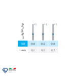 فرز الماسی انتهای برنده (En Cutting) دیا کد: 150