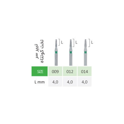 فرز الماسی  تیپر سرتخت کوتاه دیا کد 168