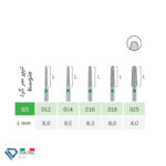 فرز الماسی  تیپر سرگرد متوسط دیا کد :198