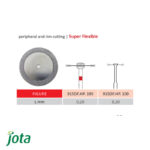 دیسک الماسی دور قرمز برش جوتا هندپیس (Super Flexible)کد 915DF.HP - 915df-hp-100