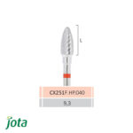 فرز کارباید دور قرمزایمپلنت واکریل بر هندپیس  جوتا کد: CX251F.HP.040